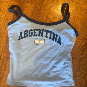 Edikted Light Blue Argentina Camisole